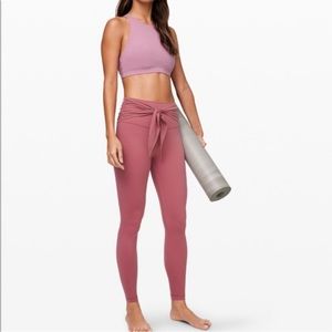 Lululemon align tie front legging size 4